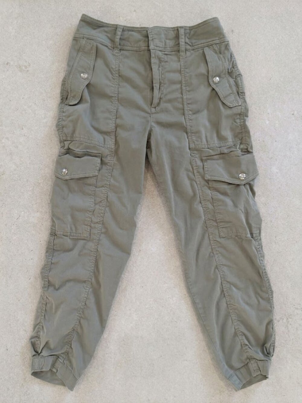 Sage Green Ralph Lauren Capri Cargo Pants